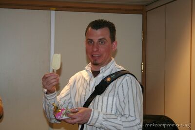 Johnny Long and some Ice Cream.