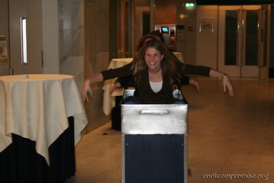 Abusing Hotel Carts.