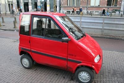 Wow, smaller than a smart car.