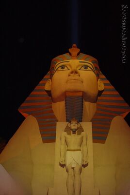 Sphinx at the Luxor.