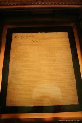 The Constitution again.