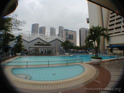The pool.