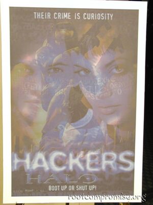 The Hack or Halo sign.