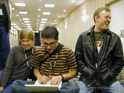 This was the first time they'd ever seen goatse.cx, captured for all time.