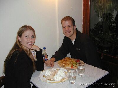 Krissy and I.