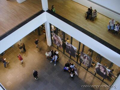 From the third floor of the Van Gogh Museum
