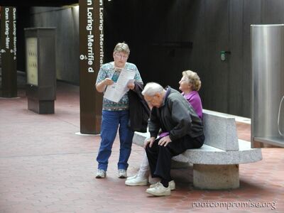 Really Dumb people held me and dedhed up for 10 minutes. Wouldn't stop asking the transit lady questions.