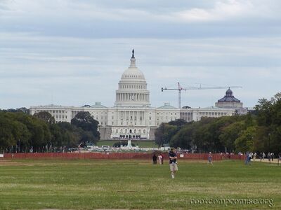 The Capitol Building.