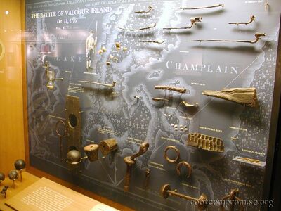 Sweet weapons display.