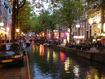 Red Light District, Amsterdam.