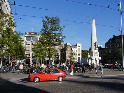 Dam Square, Amsterdam.