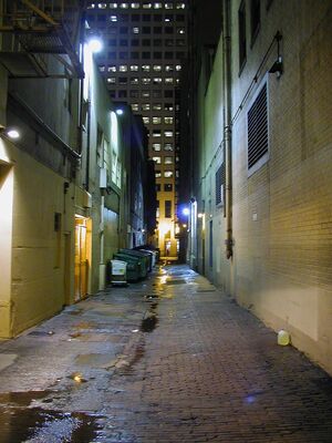 This is what alleyways look like in my head.