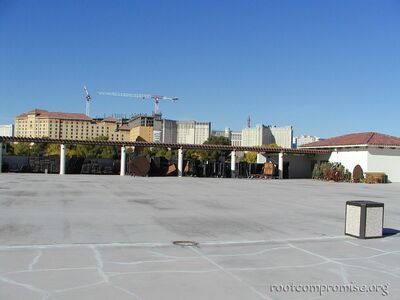 The roof.