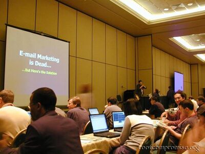Chris Perillo.  E-mail marketing is dead.