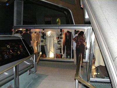 Star Trek Experience before the ride.