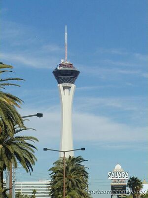 The Stratosphere, new ride this trip.