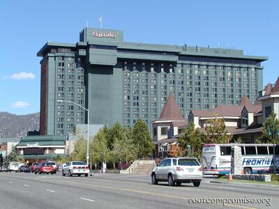 Our hotel.  Harrah's.