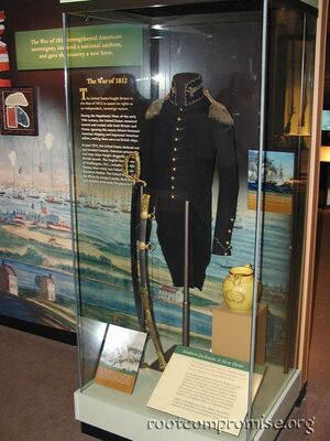 Andrew Jackson's uniform.