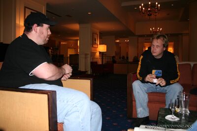 Steve Dugan and Roelof Temmingh
