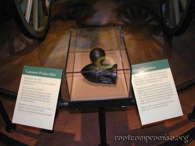 Cannon rounds.