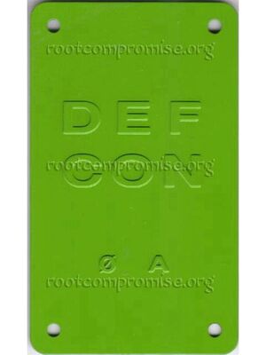 Defcon 10 Speaker Badge.
