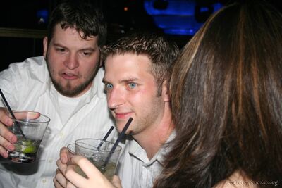 dedhed getting his drink on.