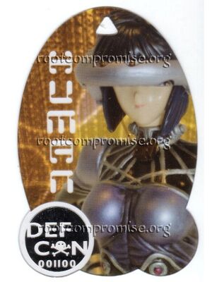Defcon 12 Human Badge.