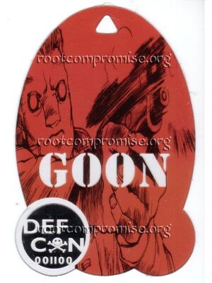 Defcon 12 Goon Badge.