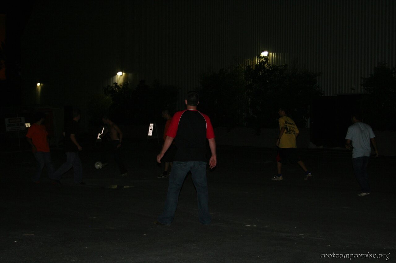 And got a hole stomped in our asses.