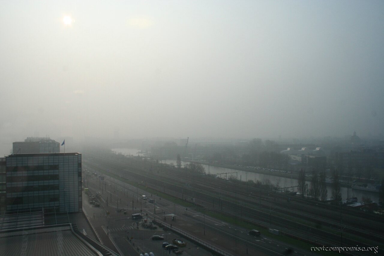 The fog.