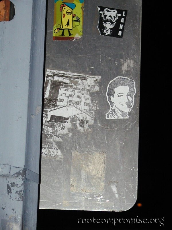 Bob Saget sticker = WTF?