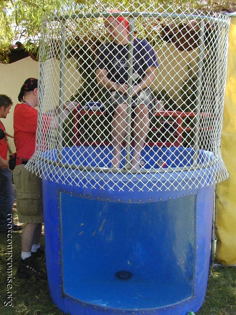 tommEE Pickles in the Dunk Tank.