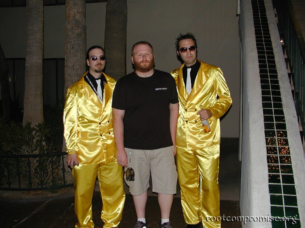 Big Pimpin' for the Black and White Ball.