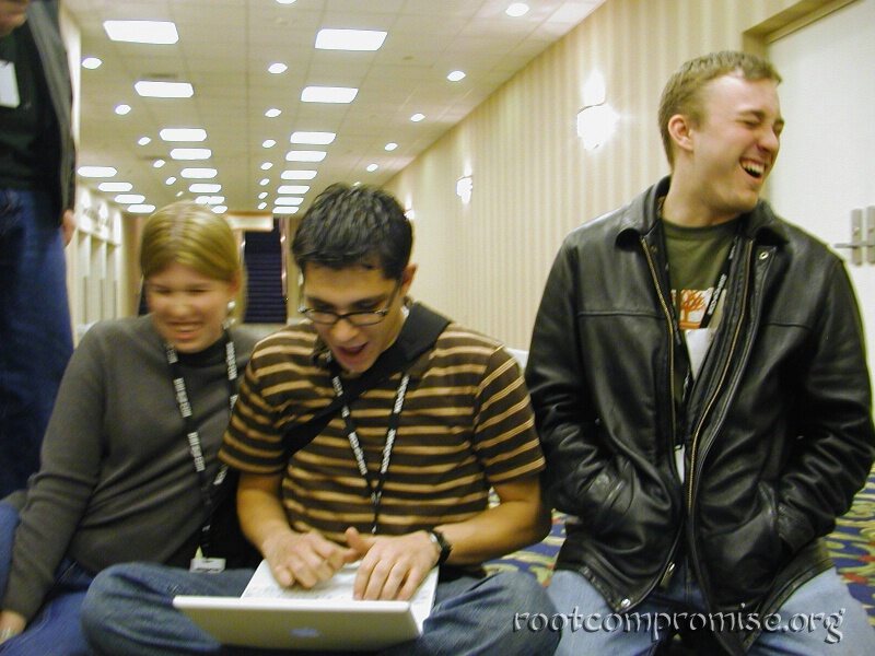 This was the first time they'd ever seen goatse.cx, captured for all time.