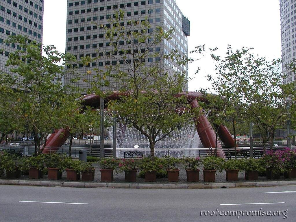 This is the largest fountain in the world.