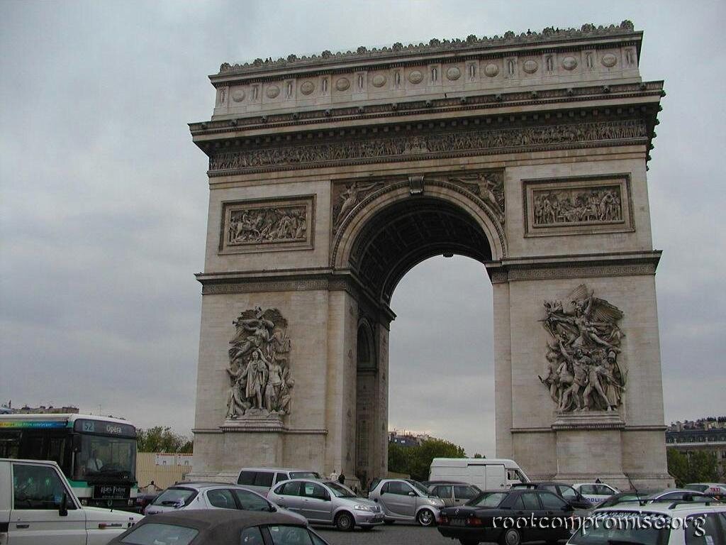 Arc de Triomphe.