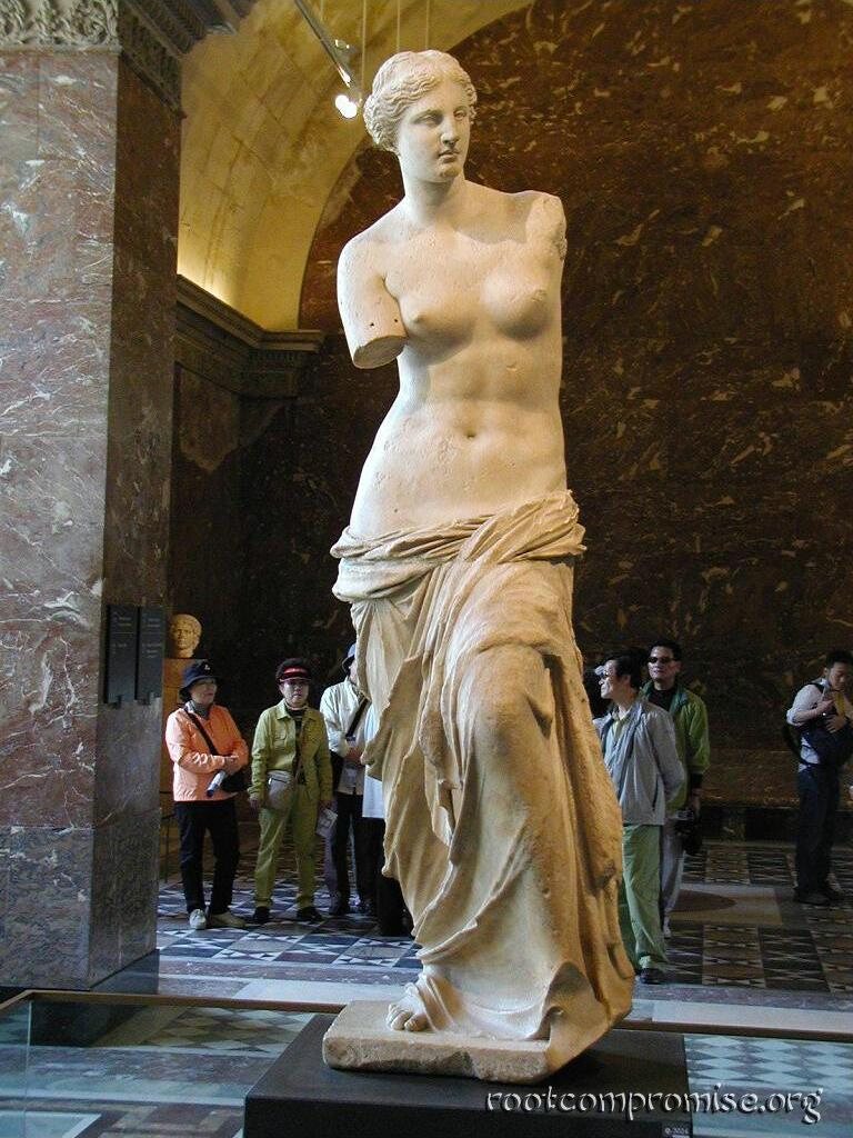 Venus de Milo.  So hot, so naked, so...armless.