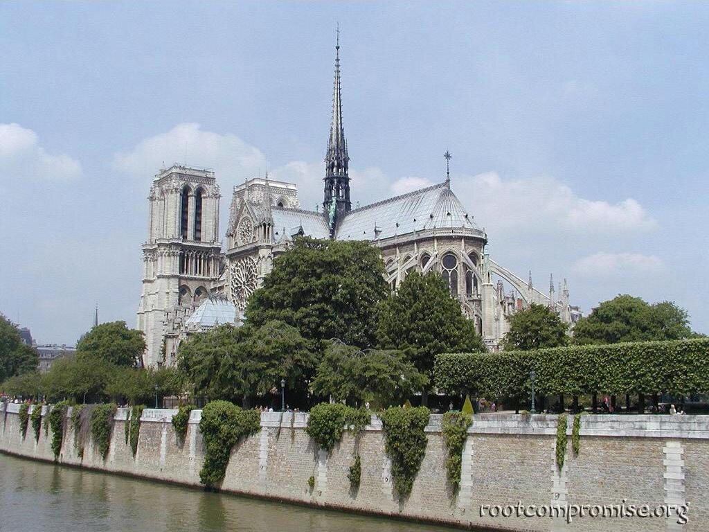 Notre Dame's Flying Buttresses.