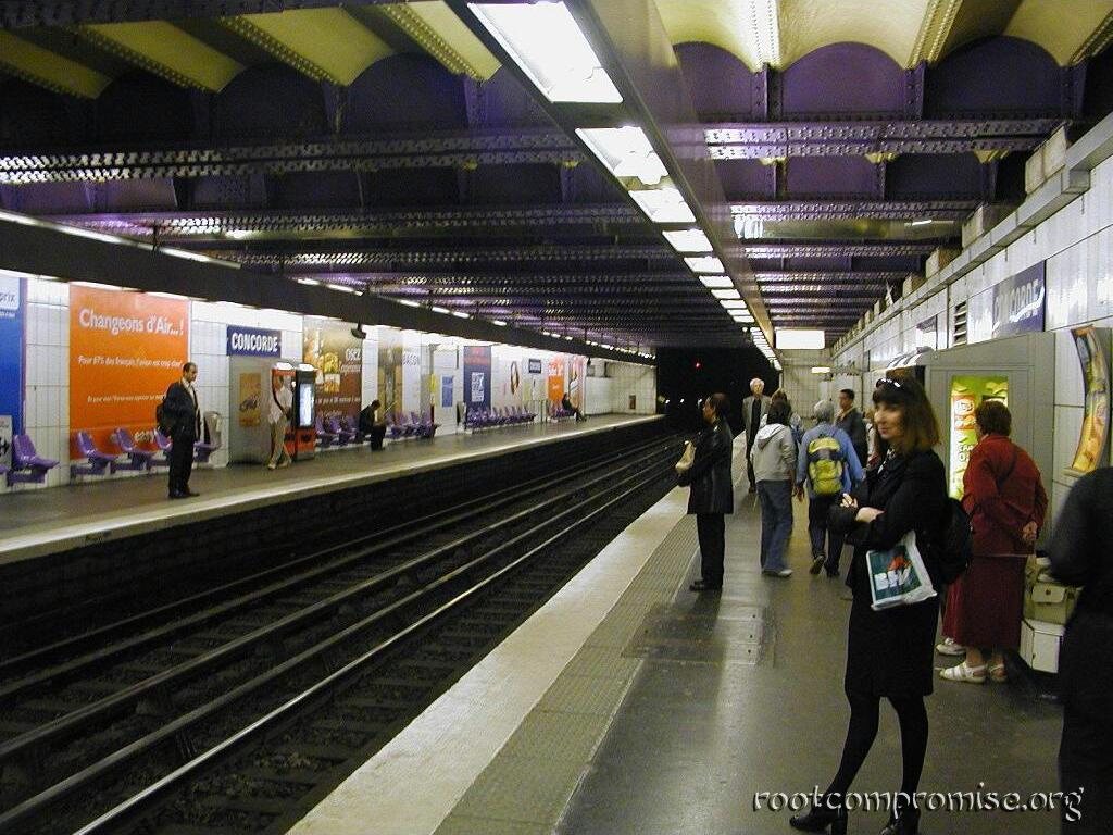 Paris Subway.
