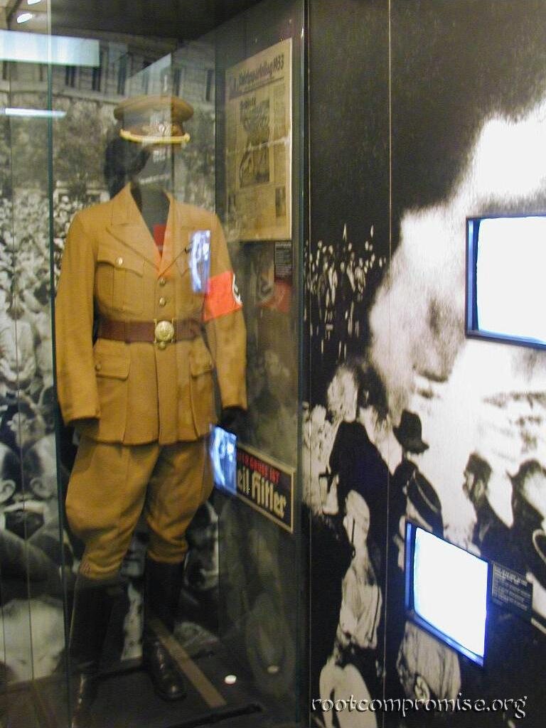 Inside the Hotel des Invalides World War II museum.