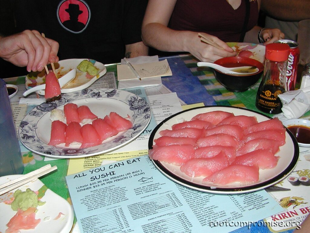 Lots of tuna.