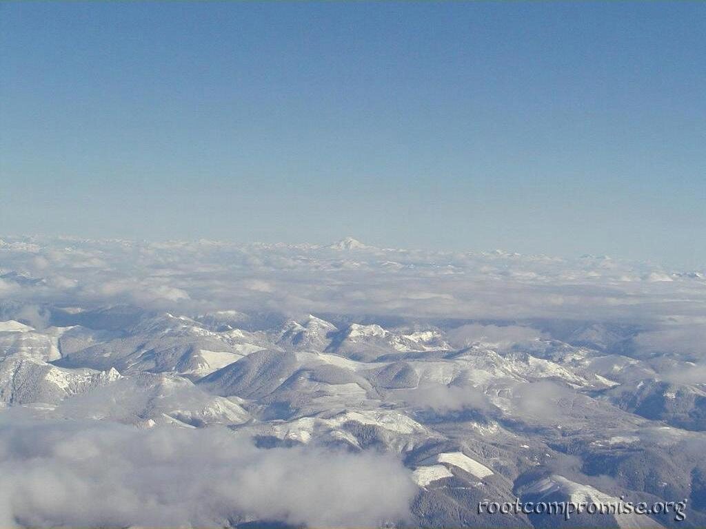 Mountains and Clouds.