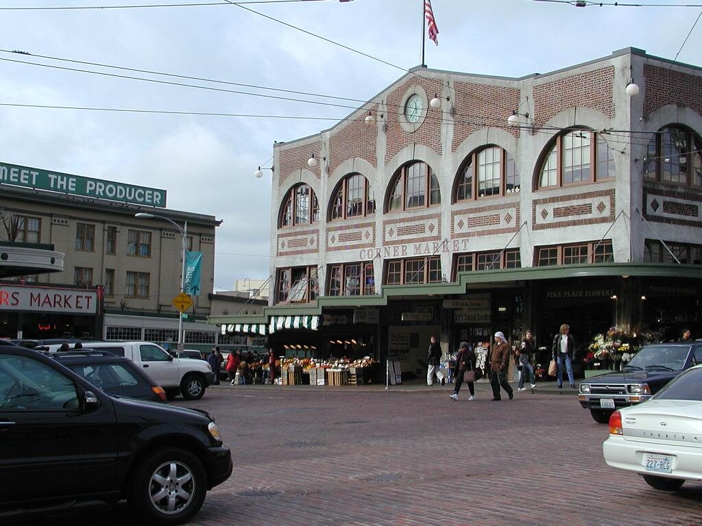Pike Street Market.