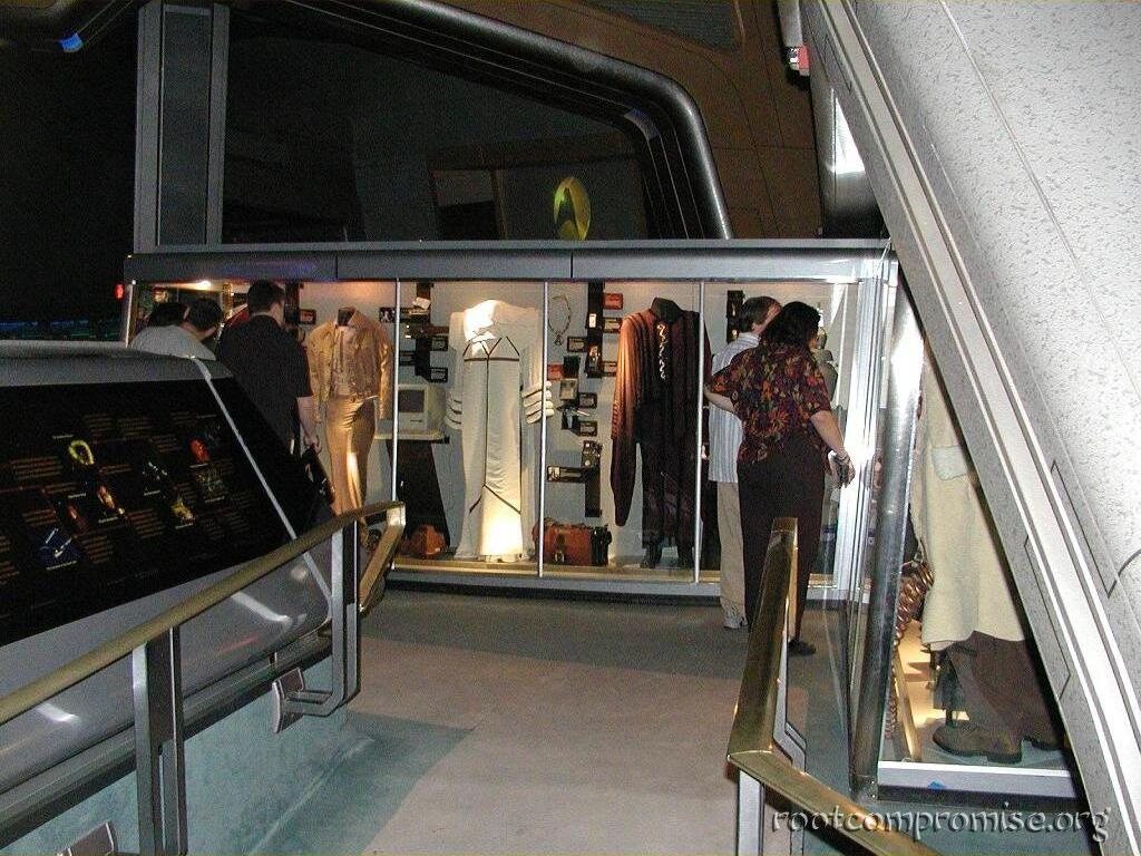 Star Trek Experience before the ride.