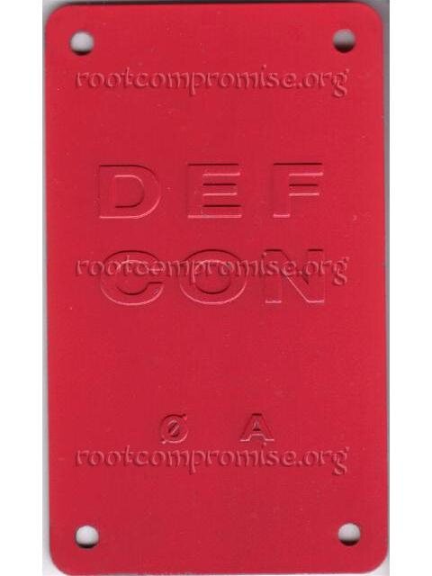 Defcon 10 Goon Badge.